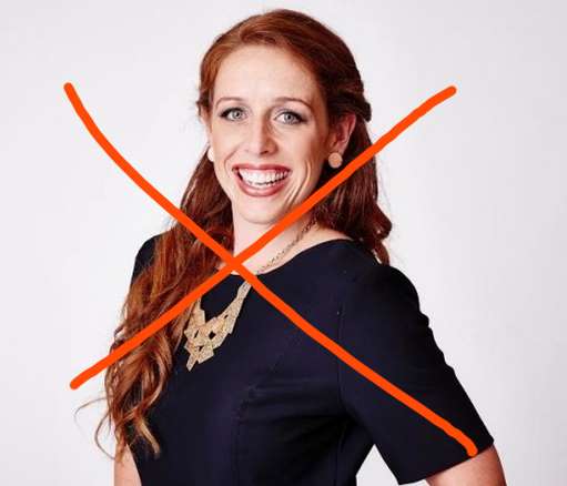 No red rose for this redhead.
